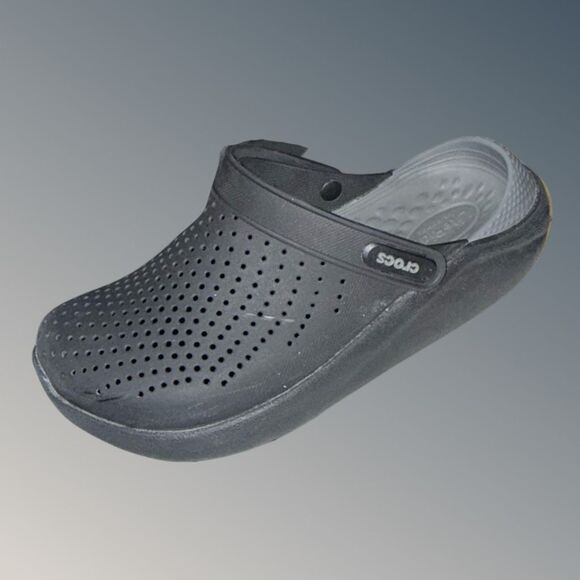 Unisex Crocs Black/Gargoyle InMotion Clog M 5 W 7 - Picture 5 of 7